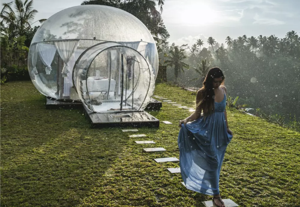 dome bubble tent